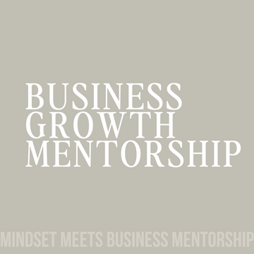 BUSINESS GROWTH MENTORSHIP PROGRAM