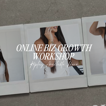 Online Biz Growth Workshop - Replay